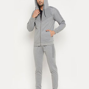 Survêtement classique pour homme avec veste zippée et pantalon de jogging, confortable et décontracté pour le quotidien des hommes - Product Image 3
