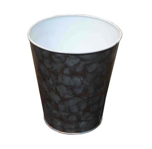 Luxury Embossed Waste <b>Bin</b> with Customized Colour and Durable Powder Coating Surface - Product Image 4