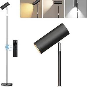 Lampe sur pied de luxe avec base en marbre et cadre doré pour villas et projets haut de gamme - Product Image 2