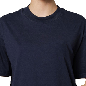 Conjunto de Dos Piezas para Mujer, Camiseta Holgada con Estampado y Pantalones Cortos, Color Azul Marino, Estilo Casual para Deporte o Descanso - Product Image 6