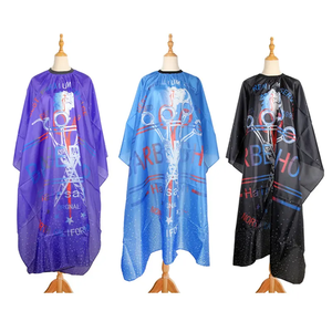 High Quality Hair Salon <b>Apron</b> logo Capes Hairdressing Adult and Children's Kids Hair Cutting <b>Apron</b> and Hair Dyeing Cape <b>Apron</b> - Product Image 1