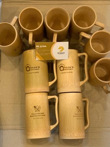 Bamboo Fiber Coffee <b>Cup</b> <b>Reusable</b> Eco Friendly Coffee Mug with Custom Logo Vietnam Manufacturer - Product Image 4