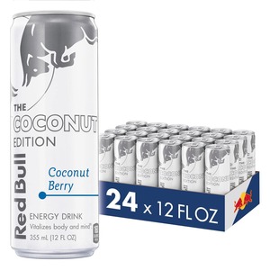 Boisson énergisante Red Bull édition noix de coco avec saveur de noix de coco rafraîchissante, boisson de qualité supérieure pour un regain d'énergie instantané - Product Image 2