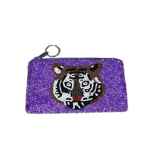 Porte-monnaie perlé artisanal en cristal personnalisé avec broderie, fermeture éclair, logo et taille sur mesure, couleur personnalisée, pochette tendance - Product Image 3