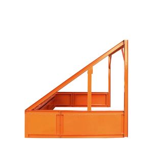 Grille de criblage statique robuste 12FT TMG RS12, conception linéaire, barres de pont réglables à boulons, poutres en I de 4 po x 4 po, capacité de charge de 5000 lb - Product Image 4