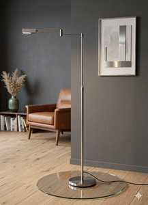 Lámpara de Pie LED Lumetal, Diseño Moderno Vintage para Hotel, Dormitorio, Sala de Estar, Estudio - Product Image 4