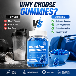 Gomitas de Creatina Monohidrato Premium Más Vendidas, Gomitas de Creatina Monohidrato para el Crecimiento Muscular, Gomitas de Creatina para Aumentar la Energía - Product Image 5