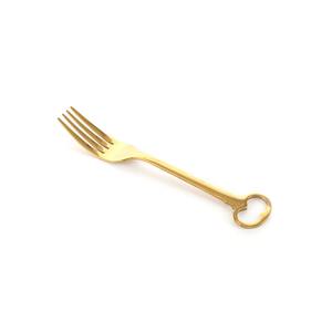 Ensemble de couverts dorés de haute qualité, élégants en acier inoxydable, accessoires de cuisine et de salle à manger haut de gamme, fourchette, cuillère, couteau élégants - Product Image 2