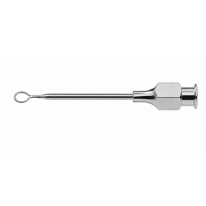 NAZIR & HABIB S5-AB-5595 Canule de polissage LASIK manuelle en acier inoxydable pour chirurgie ophtalmique, certifiée CE, usage hospitalier - Product Image 1