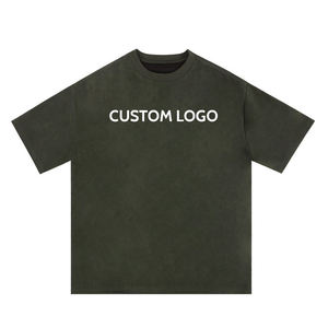 Camiseta Ligera con Lavado Ácido, Camiseta de Secado Rápido, Nueva Moda, Camiseta para Uso en Exteriores, Diseña Tu Propia Camiseta con Lavado Ácido - Product Image 1
