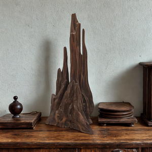 Escultura de Raíz de Madera Natural, Pieza de Arte Tallada Decorativa Rústica para Acuarios, Paisajismo Acuático - Product Image 1