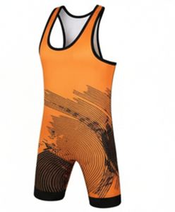 Combinaison de lutte personnalisée pour homme, sublimée, 85 % polyester, 15 % élasthanne, extensible, poids du tissu 220 g, entraînement adulte - Product Image 4