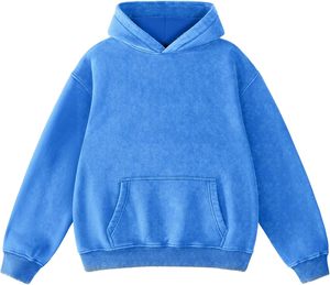Sudadera con Capucha para Hombre, Estilo Urbano, con Forro Polar, para Invierno, Diseño Stellar Acid Wash, Ecológica, Transpirable, Venta al Por Mayor, Personalizable - Product Image 3