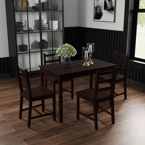 Ensemble de salle à manger élégant : table et chaises pour des repas confortables - Product Image 1