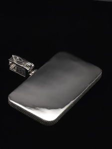 Mens 925 Silver Moissanite Custom Name Dog <b>Pendant</b> Iced Statement Luxury Rectangle Necklace Charm for Men Gift - Product Image 3