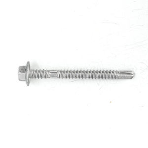 Self-Drilling Screws Washer Head Zinc/Hot-Dip Galvanized Carbon Steel Metric/Inch Standard Coarse Thread Full-Length Threading - Product Image 5