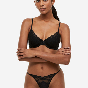Tangas de Bambú 100% Sin Costuras para Mujer, Transpirables, con Encaje, Diseño Sencillo y Liso, Venta al Por Mayor - Product Image 1