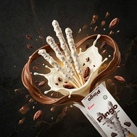 Muestras Gratis - Galletas de Chocolate con Leche Crujientes Gourmet ODM, con Chispas de Cacao, 32g en Bolsa y Sobres, Directo de Fábrica en Vietnam, Mejor Precio