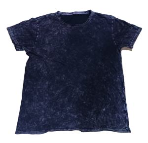 Unisex 220 Gsm algodón peinado peso pesado vintage hombres lavado con ácido camisetas en blanco acabado único venta al por mayor camisetas desgastadas - Product Image 4