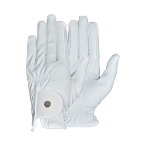 Golf <b>Glove</b> Right Hand Genuine <b>Leather</b> Non Slip Pull On Unisex <b>Black</b> - Product Image 6