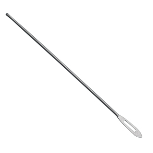 Sonda Quirúrgica de Acero Inoxidable con Ojo Hueco, Instrumento de Examen Médico de Largo Alcance para Aplicaciones de Cirugía General - Product Image 1