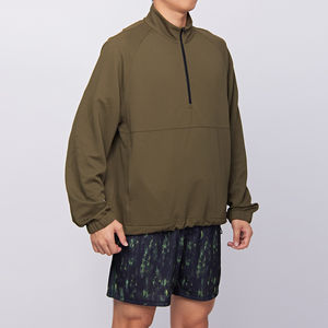 Chaqueta Cortavientos Unisex Deportiva para Golf con Recubrimiento de Camuflaje de Secado Rápido con Media Cremallera y Largo Completo - Product Image 3