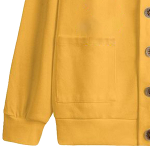 Cardigan en Coton Tricoté Décontracté pour Homme, Coupe Ample et Oversize, Vente en Gros, Tendance, Service OEM ODM Disponible - Product Image 3