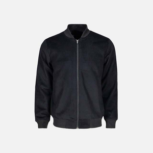 High Quality Winter Casual <b>Men's</b> Stand Collar Front Logo Bomber <b>Jacket</b> Zipper OEM Service Finished Customizable Eco-Friendly - Product Image 1
