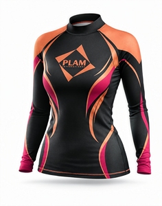 Rashguard MMA Unisexe BJJ Jiu Jitsu No Gi Compression Respirant Séchage Rapide Manches Longues Vêtement de Combat - Product Image 6
