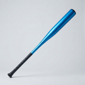 Silver Aluminum <b>Baseball</b> Bat 28 in 2.3 Barrel Lightweight High Performance Durable 1 Piece Beginner Training Bat Anti Slip Grip - Product Image 1