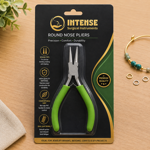 Professional Round Nose Jewelry <b>Pliers</b> <b>Set</b> Stainless Steel Beading Wire Wrapping Tool OEM Custom Logo - Product Image 5