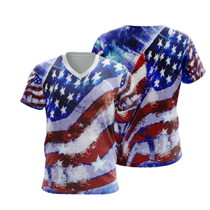 Maillot d'équipe personnalisé 2026 pas cher, 100 % polyester, col en V court, respirant, haute qualité - Product Image 5