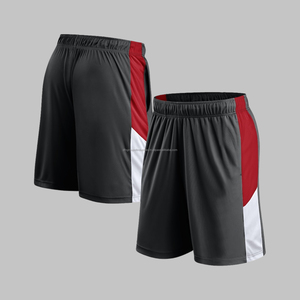 Throwback Shorts Impreso Jersey Deportes Gimnasio Basic Warmup Venta al por mayor Logo recortado en blanco Pantalones cortos de baloncesto para hombre - Product Image 5