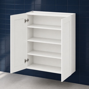Gabinete de Cocina de Pared Blanco Estilo Shaker de 27 x 42 Pulgadas, Directo de Fábrica, RTA, Venta al Por Mayor, Fábrica en Vietnam - Product Image 5