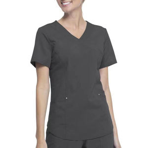 Premium Soft Fabric Medical <b>Scrub</b> <b>Top</b> Lightweight Nurse Hospital Workwear High Quality Soft Fabric Nurse <b>Scrub</b> <b>Top</b> Comfortable - Product Image 1