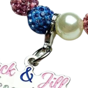 Crystal and Pearl Beaded Associate <b>Bracelet</b> <b>Stretch</b> Wrist Jewelry Accessory for Women Everyday Gift Wear Elegant Design Plus Set - Product Image 6