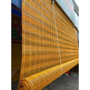 ม่านกั้นห้องสไตล์ญี่ปุ่นทำจากไม้ไผ่สานแบบเอเชียสำหรับร้านน้ำชา - Macy - Product Image 2
