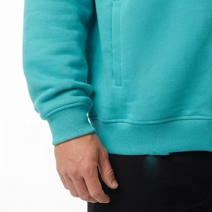 Sweat à capuche zippé en coton pour homme, impression personnalisée en relief, broderie, coupe ample, style streetwear hiver, 380 GSM - Product Image 5