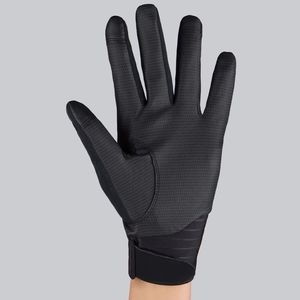 Dernier design, haute qualité, gants d'équitation pour hommes et femmes, en cuir véritable, prix de gros, logo personnalisé, gants d'équitation de course - Product Image 2