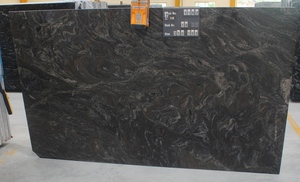 Dalle de granit Paradiso classique, polie, brun-noir, panneau moderne pour la décoration des murs de la cuisine, de la salle de bain, des villas et des hôtels - Product Image 3