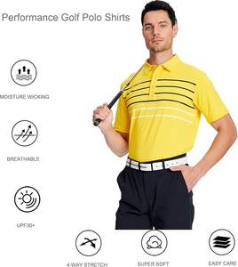 Camiseta Polo Personalizada, Elegante y de Alta Calidad para Hombre, Cuello Redondo, Lisa, con Detalles en Contraste, Ideal para Usar en Casa en Verano, Otoño e Invierno - Product Image 2