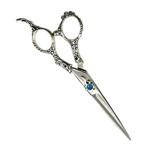 Professional Hairdressing Scissors 6.5 Inch Stainless Steel <b>Long</b> <b>Handle</b> Right Handed Sharp Blade Salon <b>Shears</b> - Product Image 3