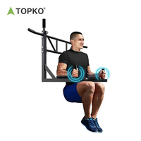 Barre de traction murale TOPKO de haute qualité pour entraînement à domicile, barres horizontales en acier pour tractions