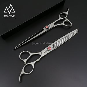 Tijeras gruesas para mascotas con <span class=keywords><strong>la</strong></span> tasa de repedido más alta, corte impresionante de 7/7, 5 pulgadas para tijeras de aseo canino - Product Image 3