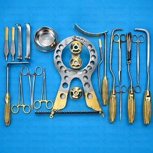 Ensemble d'instruments de chirurgie mammaire Solz de 24 pièces, en acier inoxydable allemand, kit chirurgical de chirurgie plastique par Pentax Surgical - Product Image 2
