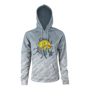 Sweat-shirt personnalisé pour homme en polaire avec impression par transfert thermique, vêtements d'équipe pour sports d'hiver, OEM - Product Image 6