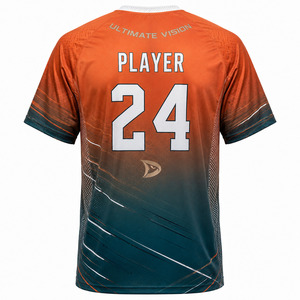Maillot d'équipe ultime de qualité professionnelle, respirant, en maille athlétique, imprimé de pointe à pointe, OEM, maillot de frisbee ultime - Product Image 3