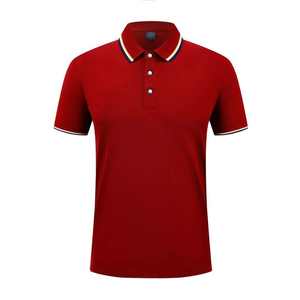 Polo en coton 100% pour homme, décontracté, manches courtes, été, logo personnalisé OEM - Product Image 4
