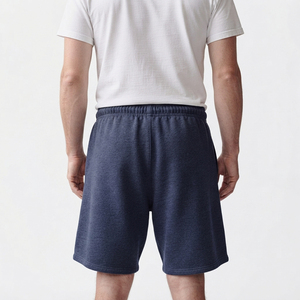 Pantalones Cortos Holgados para Hombre, 100% Algodón, Pierna Ancha, Casuales, de Invierno, Estilo Urbano, Largos hasta la Rodilla - Product Image 2