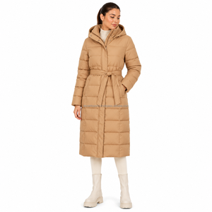 High Quality <b>Women</b>’s Long Hooded Puffer Coat Thick Warm Down <b>Jacket</b> OEM Wholesale Factory Export - Product Image 3